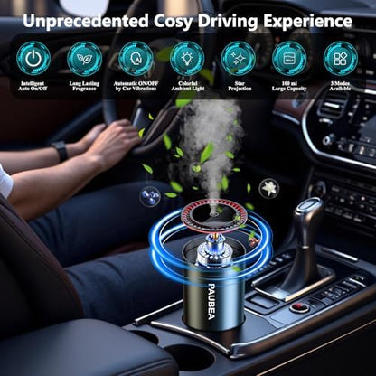 Smart Car Air Freshener Diffuser, Car Fresheners Long Lasting
