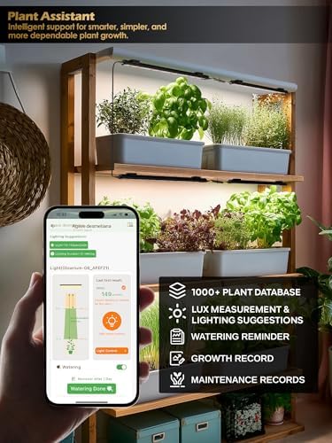 GLOWRIUM T5 Grow Light for Indoor Plants, 3500K Plant Light Strip
