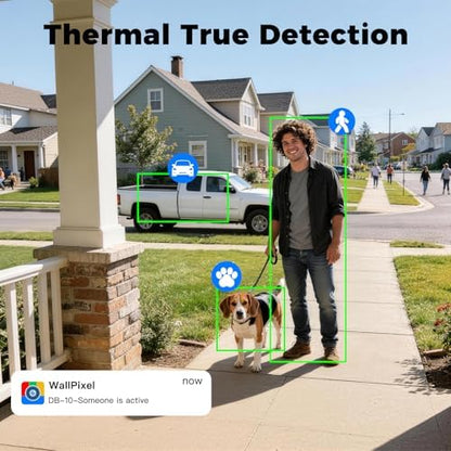 xmartO 2.4G/5G Dual Band Smart Video Doorbell Camera