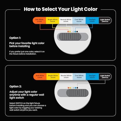 Feit Electric 5/6in LED Recessed Downlight Retrofit Kit, 120W Eq, 1 Count (Pack of 6)