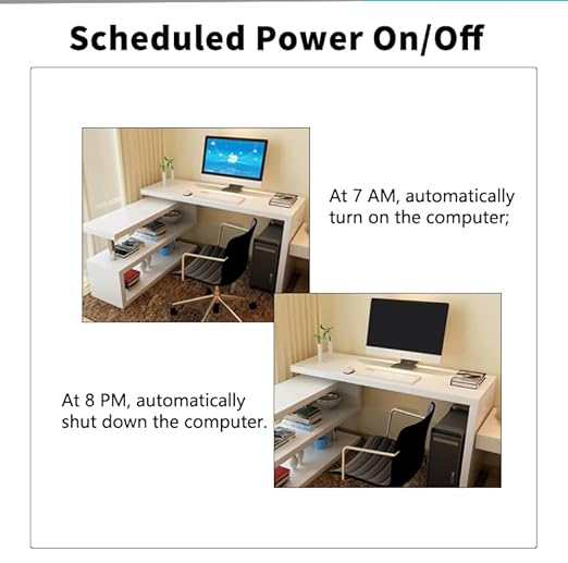 Smart WiFi Remote Desktop On Off Power Switch,Tuya app Remote with Child Lock Timing Function,Compatible with Alexa