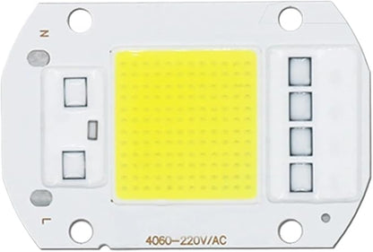 10pcs a lot 50W AC220V LED COB Chip Engine Smart IC Chips for DIY LED Floodlight Spotlight Lamp(White 6000-6500K)