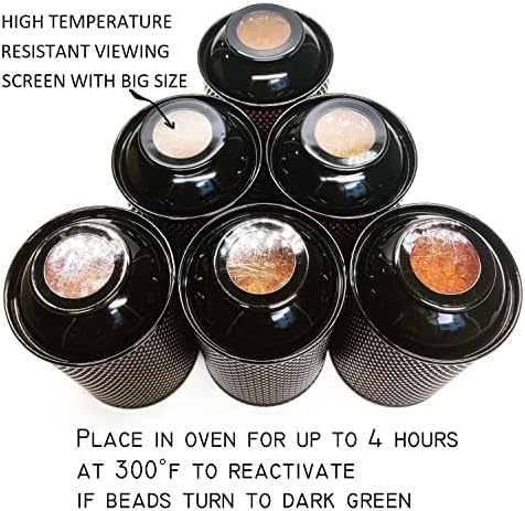 Gun Safe Dehumidifier, Moisture Absorbers, TOAAOT 200g Silica Gel Canister for Gun Case, Tool Box (6 Units)