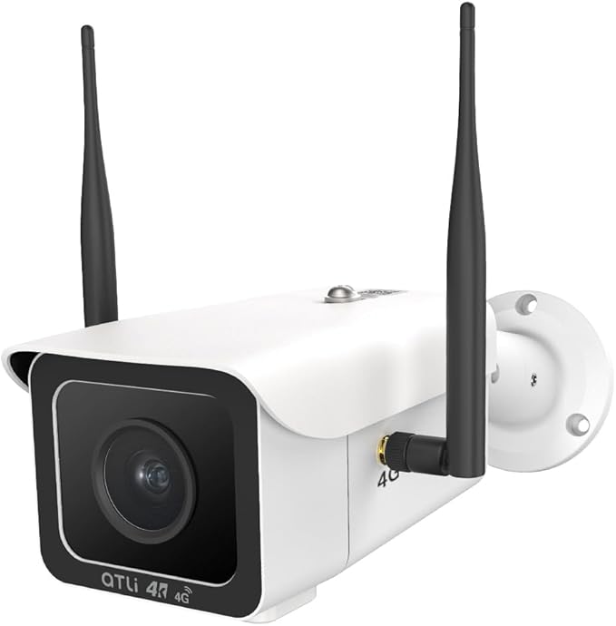 ATLI 4G LTE 4K Time Lapse Camera Dual Band WiFi Construction Outdoor 8MP UHD Resolution 110°Wide Angle App Control Live Preview Remote Access IP67 Weatherproof Pre-Installed 512GB Memory Card