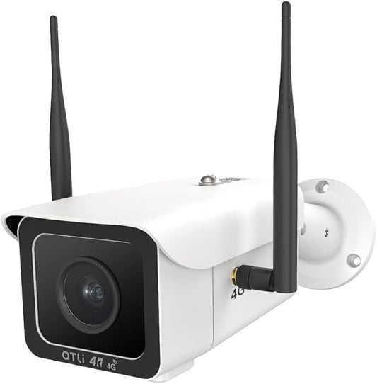 ATLI 4G LTE 4K Time Lapse Camera Dual Band WiFi Construction Outdoor 8MP UHD Resolution 110°Wide Angle App Control Live Preview Remote Access IP67 Weatherproof Pre-Installed 512GB Memory Card