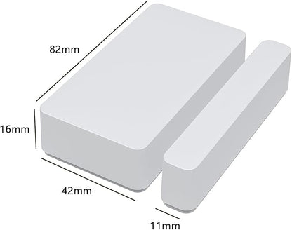 Mini Door Sensor, Wireless Door Window Sensor for Home Automation, Works with APP, Zigbee Door Sensor, No Hub Required