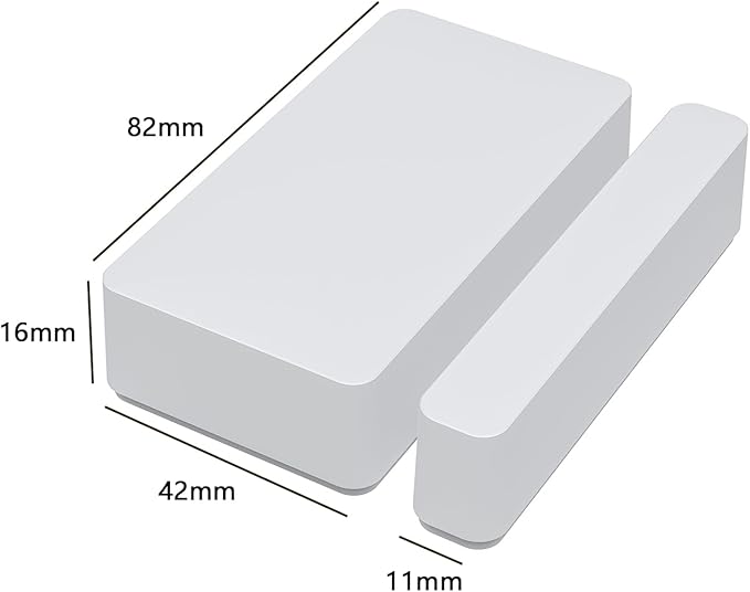 3 Packs Smart Door Window Sensor, Mini Door Sensor for Smart Home, Works with APP,Group Control Devices