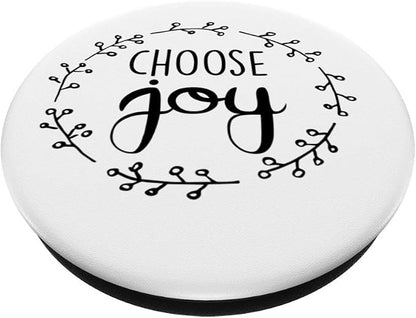 Choose Joy Inspirational Christian Gift PopSocket Grip Mount PopSockets PopGrip: Swappable Grip for Phones & Tablets