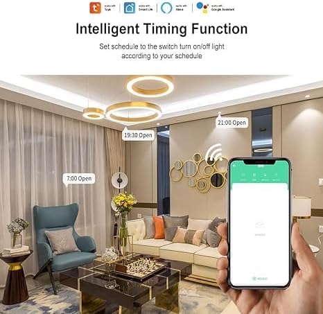 EWeLink 1CH 7-32V Smart Switch,Self-Locking Relay Switch,Mobile Phone Remote Control Remote APP On-Off Module, Timing/Delay, Compatible with Alexa Google