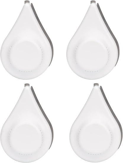 THIRDREALITY Zigbee Water Leak Sensor with Dripping Detection 4 Pack, 120 dB Alarm, App Notifications Enabled When Compatible with Home Assistant and Compatible Zigbee HUB, Batteries Included