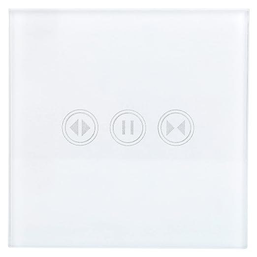 ABS Material Housing for Scene Control - Smart Switch Wireless WiFi Remote Control Touch Power Distribution Device Compatible with Google Home IFTTT Roqi and iOS Siri 800W Capacity