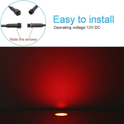 FVTLED WiFi LED Deck Lights Kit RGBW, 10pcs Φ1.77 Smart Phone Control Low Voltage Recessed Muticolor & Warm White Soffit Yard Path Stair Decor Lamp Fit for Alexa Google Home, Black Shell