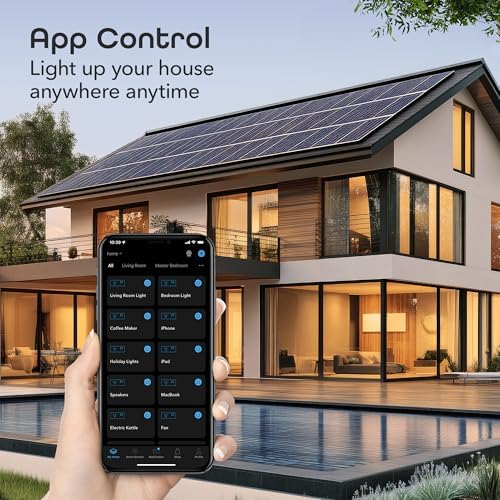 Geeni Switch + Charge Smart Wi-Fi Plug, 2 USB, Energy Saving, App Control