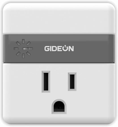 GIDEON Single Outlet Surge Protector, Voltage Protector for Refrigerator, Air Conditioner & Home Appliances, 120V 15A 1800W Wall Plug, Over & Under Voltage Protection with LED Indicator
