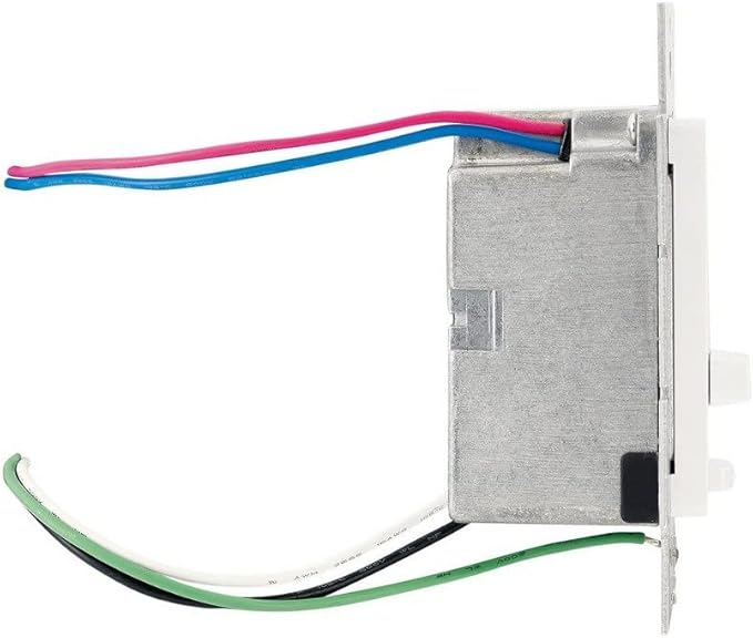 Kichler 60W LED Driver and Dimmer Power Supply in White, 24V Low Voltage Lighting Transformer, 6DD24V060WH, (2" W x 4" H x 2" L)