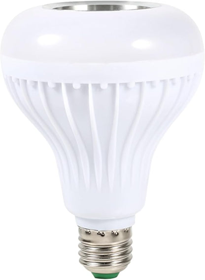 FTVOGUE LED RGB Bulb Light Smart Bluetooth Music Audio Speaker Changing Color Lamp E27 12W with Remote for Living Room Bathroom