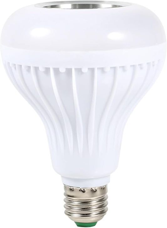 FTVOGUE LED RGB Bulb Light Smart Bluetooth Music Audio Speaker Changing Color Lamp E27 12W with Remote for Living Room Bathroom