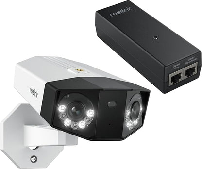 REOLINK Duo 2 PoE Bundle RLA-PI1, One Cable Offer Both Power and Data, Color Night Vision, 2 Way Talk, Smart Detection, 8MP HD Security Camera System