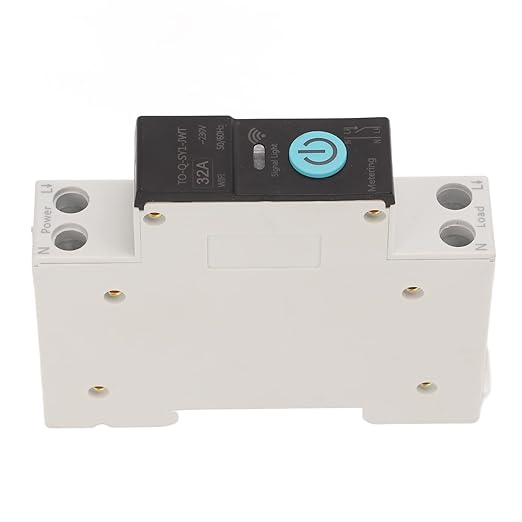 Din Rail Circuit Breaker Smart WiFi Switch - Remote Control with 3 Timing Modes for Household Appliances - Premium Safety & Materials - Compatible with Tuya Smart App
