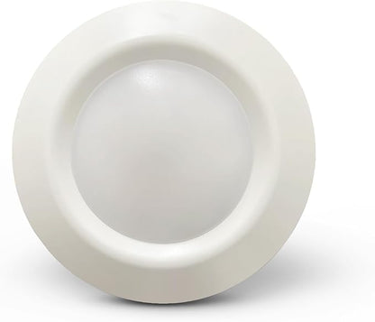 Sea Gull Lighting 14550S-15 Generation Lighting Traverse Lyte Round 6 in. 3000K, Canless Integrated LED Recessed Light, 925 Lumens, 90 CRI, T24 Complaint, Wet Rated in White Finish (1)