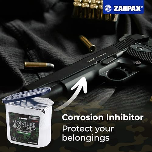ZARPAX Moisture Absorber Gun & Gear 17.6 oz Corrosion - Set of 6