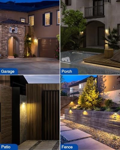 Peasur Solar Outdoor Lights [5 Pack/140LED], Motion Sensor Light Ultra-Bright, Solar Powered Security Lights 3 Modes, Waterproof for Outside Garden Yard (Warm White)