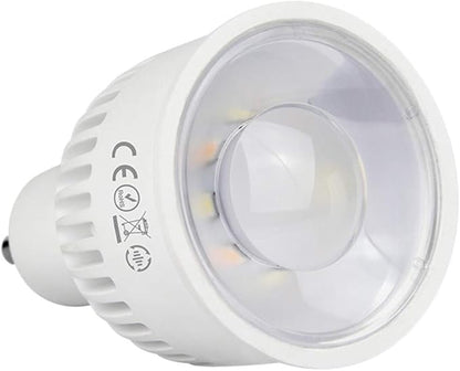 LGIDTECH FUT107 Miboxer 6W LED Spotlight Bulb GU10 WW+CW,Warm White+Cool White Color Dual White CCT Temperature Adjustable,Memory Function.All Controller is Sold Separately