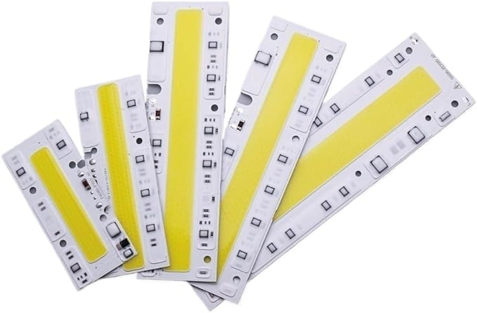 Pack of 4, DIY LED Cob Floodlight Lamp AC110V 30W/50W/70W/100W/150W Smart IC Matrix Chip Board Bulb Household Bulbs(110V Warm White,50W)