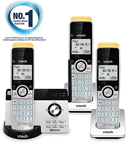 VTech IS8121-3 Long Range Cordless Phone, 3 Handsets