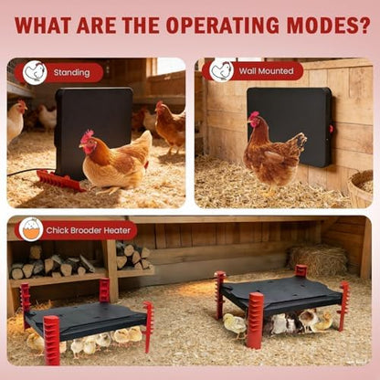 200W Chick Brooder Heater Plate, 16"x12"