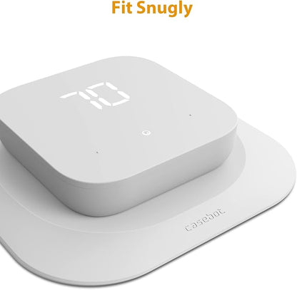CaseBot Wall Plate Cover for Amazon Smart Thermostat 2021, White