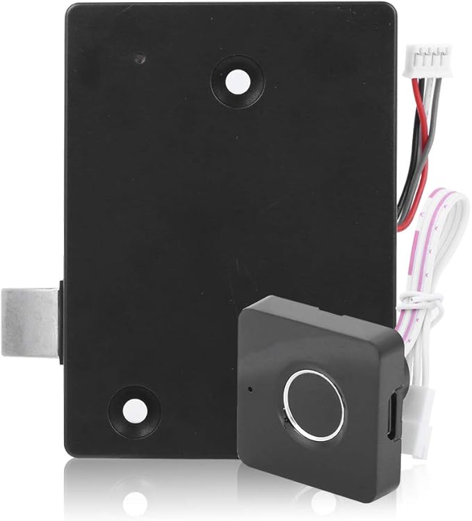 Biometric Fingerprint Smart Lock Security USB Rechargeable Cabinet Drawer Door