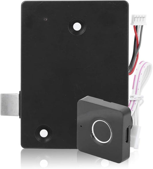 Biometric Fingerprint Smart Lock Security USB Rechargeable Cabinet Drawer Door