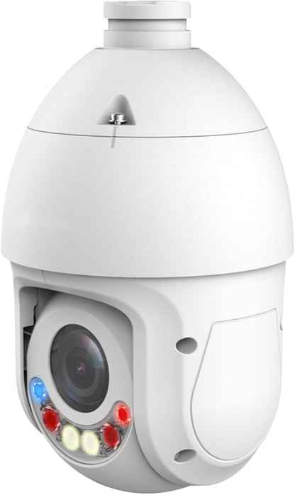 EmpireTech IR and White Light Dual Light Fusion 4K 8MP 1/2.8" CMOS 25x PTZ IP Camera,Full Color,Red and Blue Warning Light,IVS,Auto Tracking, PTZ4K-25X-PV