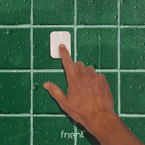 frient Smart Button | Scene Controller | Home Automation | Easy On/Off Switch of Appliances and Automations | Waterproof | Zigbee | Works with SmartThings, Homey, and Home Assistant