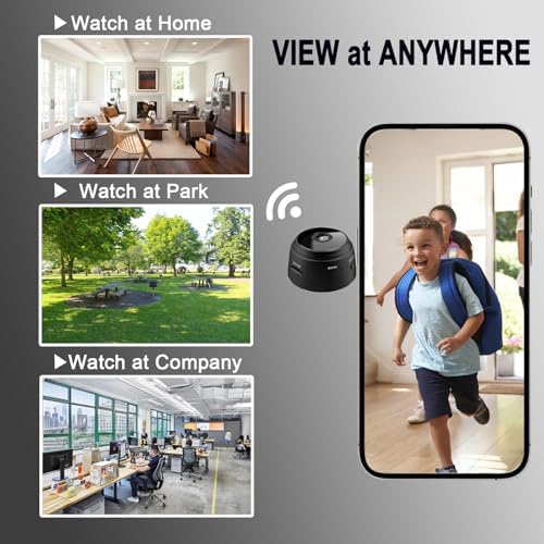 ZMDCAM Mini WiFi Camera 1080P Security Camera for Home Use