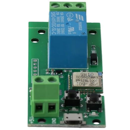 WiFi Wireless Intelligent Remote Control Module,Inching Self-Locking Relay Module, 1 Channel Smart Home Switch