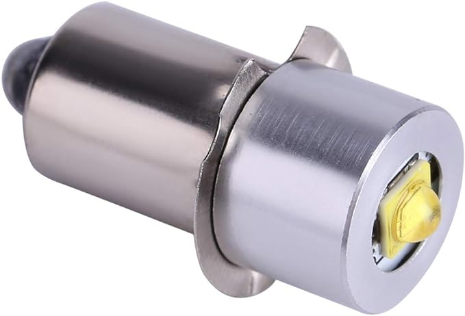 Led Flashlight Bulb, 3W 6‑24V P13.5S High Bright LED Emergency Work Light Lamp Flashlight Bulb Replacement Bulb Torches