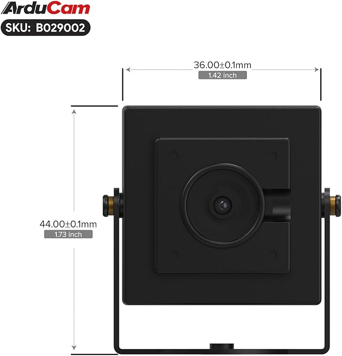 Arducam 16MP Autofocus USB Camera Module, USB2.0 Webcam, Lightburn Camera with Multiple preset AI Resolutions for Windows, Linux, Android, and Mac OS