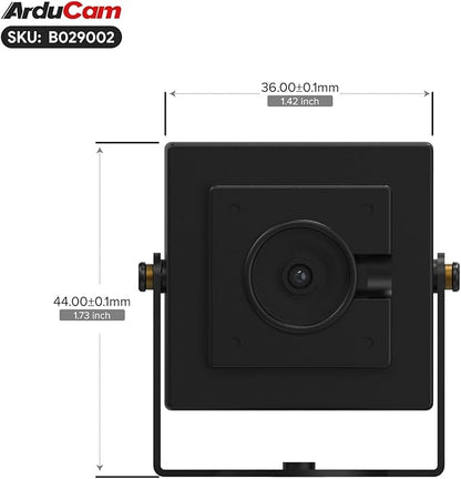 Arducam 16MP Autofocus USB Camera Module, USB2.0 Webcam, Lightburn Camera with Multiple preset AI Resolutions for Windows, Linux, Android, and Mac OS
