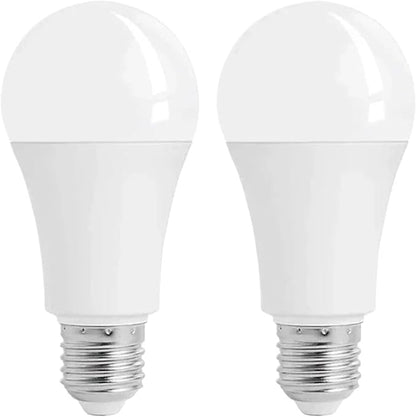 1~2Pack 10W LED Bulb Light E27 Radar Motion Sensor 85-265V White Smart Lamp Working in Night for Home Living Room Stair Pathway(85-265V,1Pcs)