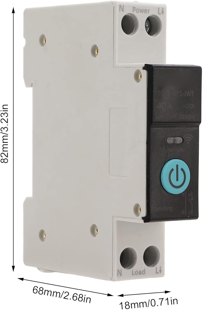 Sonew Smart Switch Home Circuit Breakers Mobile Phone Remote Control 3 Timing Modes for Household Appliances(32A)