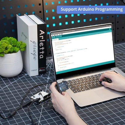 AI Vision Camera Module for Arduino Raspberry Pi Microb ESP32 STM32 Robot Vision Sensor USB Smart Camera with Fill Lights, Object/Color/Face/Tag/QR Recognition, Feature Detect, Line Track - WonderCam