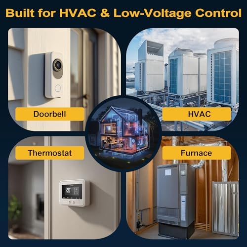 18/2 Thermostat Doorbell HVAC Wire, True Gauge 18 AWG 2 Conductor Solid Copper Control Cable, ETL Listed CL3R/CMR Riser Rated Flame-Retardant, RoHs, for 0-30V Low Voltage Systems - 10FT