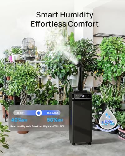 YOKEKON Humidifier Large Room 5.8Gal/22L, Cool Mist Humidifiers for Home