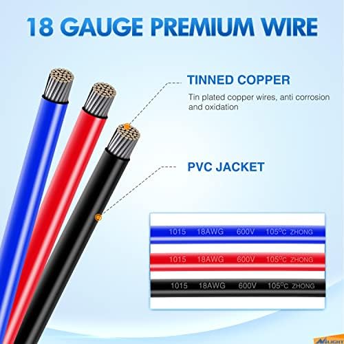 Nilight 10 Pack 3Pin Electrical Wire Connectors Male and Female Plug Socket | Quick Disconnect Waterproof Harness Terminals for Automotive Cars Trucks Motorcycles Scooters