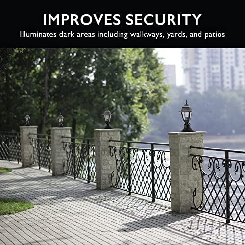 Design House Outdoor Light Pier Base, Matte Black