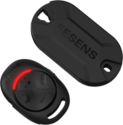 Dual Alert Guardian Alarm System with Alarm Remote -110dB Vibration Siren & 800ft Wireless Theft Alert- Discreet, Tamper & Weather Resistant, Simple Mount for Bike, Motorcycle, Camping, Camera & More