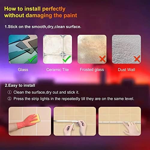 CHARKEE LED Strip Lights 200ft (2 Rolls of 100ft). 24V 5050 Ultra Long Super Bright Smart Light Strips with APP Control. 24keys Remote Music Sync Color Changing Led Lighting for Bedroom, Decoration
