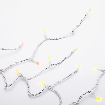 Home Heritage 6-Pack Lumations 7ft Christmas Holiday Party Lights — 50 RGB LED Icicle Lights — Twinkly Smart App Control
